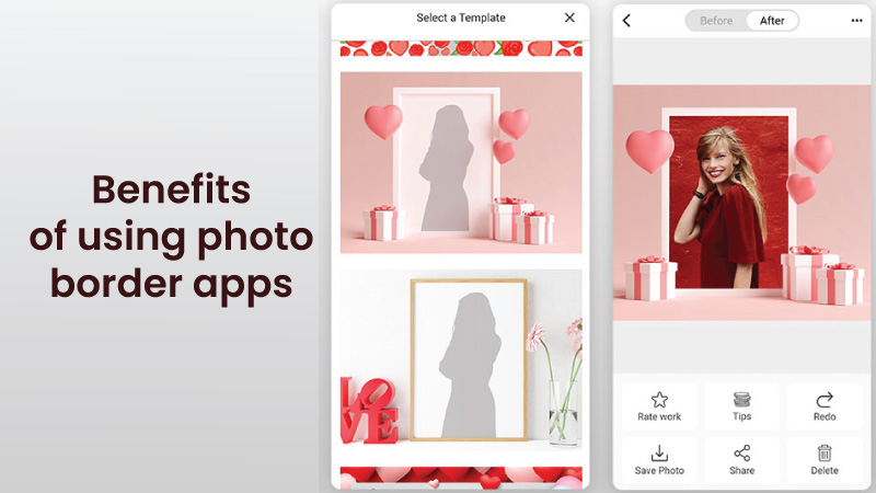 Importance & benefits of using photo border apps