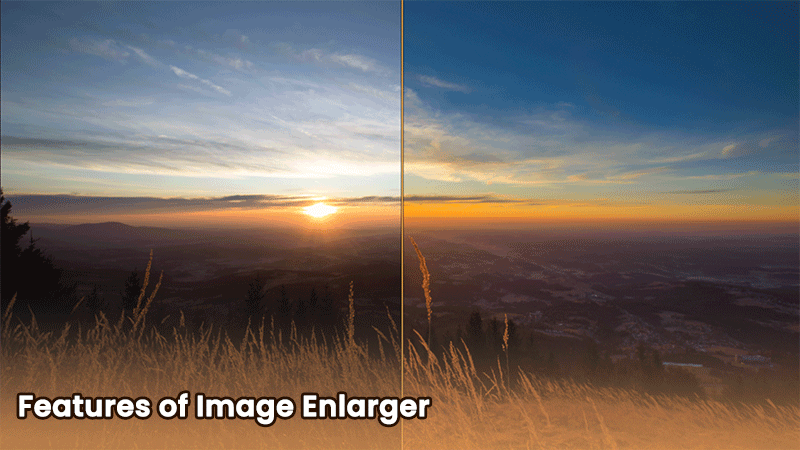 feature of image enlarger