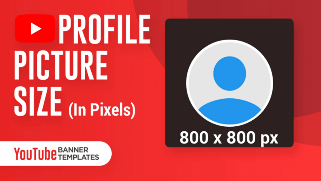 YouTube profile picture size