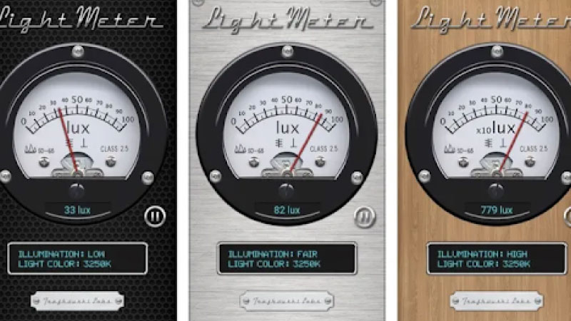 free light meter apps for Android